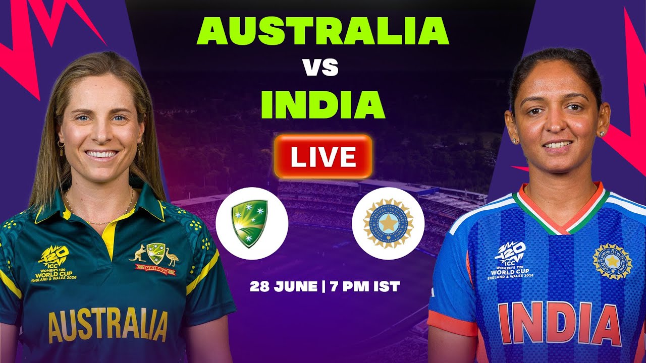 Матч 30: Австралия &mdash; Индия | Женский чемпионат мира по крикету T20 2026 | Female Cricket LIVE