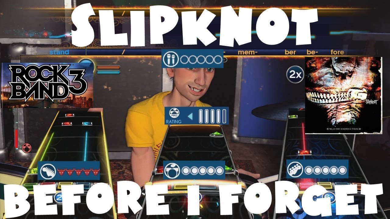 Slipknot - Before I Forget - Rock Band 3 Expert Full Band