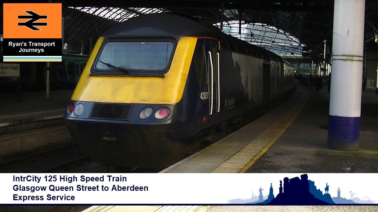InterCity 125 HST Glasgow Queen Street to Aberdeen Express Service