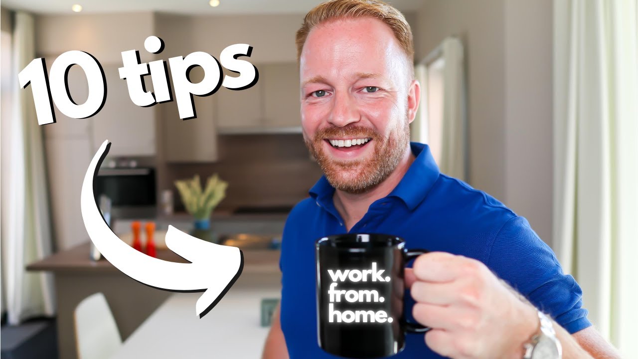 How to be productive working from home: 10 tips to stay productive!