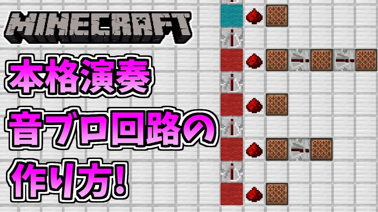 How to make a PROFESSIONAL Noteblock circuit! (Minecraft)