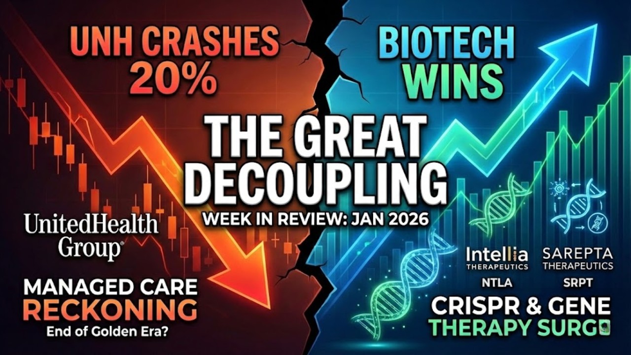 UNH Crashes 20%: The End of Managed Care’s Golden Era? (+ Intellia & Sarepta Wins)