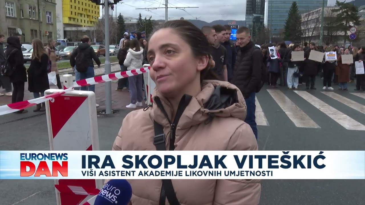 Nakon tramvajske nesreće: Uhapšen vozač, studenti izašli na protest, sutra dan žalosti