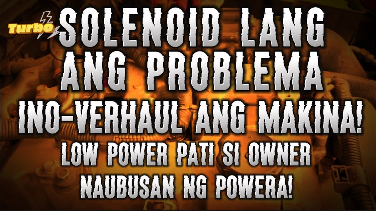 ACTUAL TROUBLE SHOOTING NG TURBO NA HINDI GUMAGANA KAYA LOW POWER! By AutoRandz