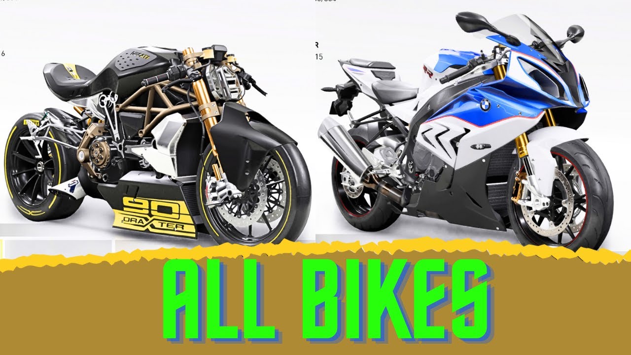 The Crew Motorfest List of ALL Motorcycles (ALL 46 BIKES!)