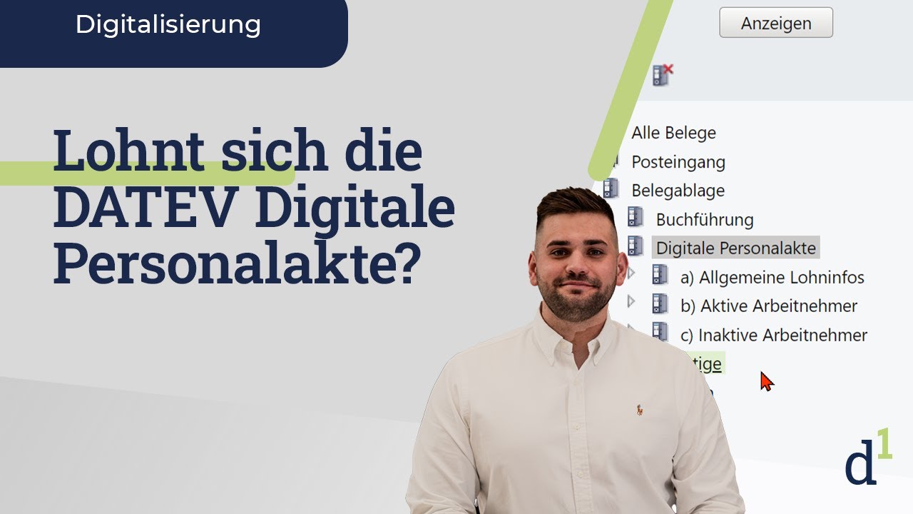 Lohnt sich die digitale Personalakte (DATEV)?