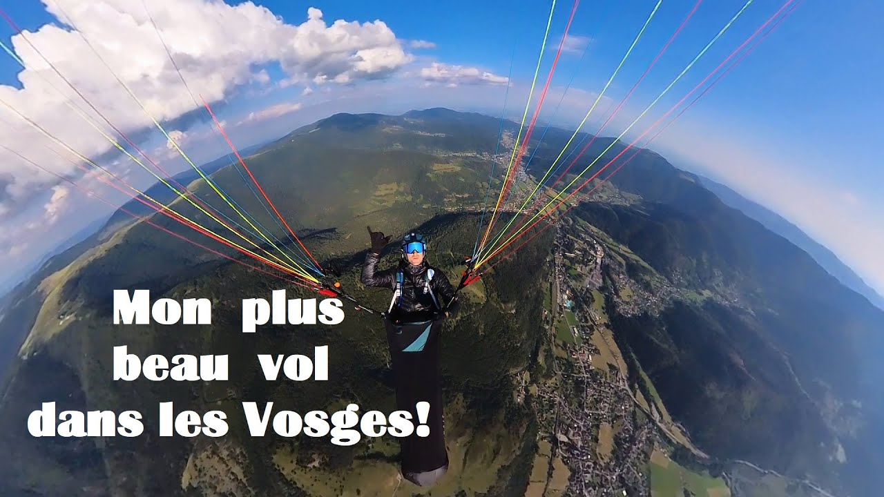 Vol 177 / Mon plus long vol...INCROYABLE!🔥 Parapente vol cross TREH-MARKSTEIN, Vosges.