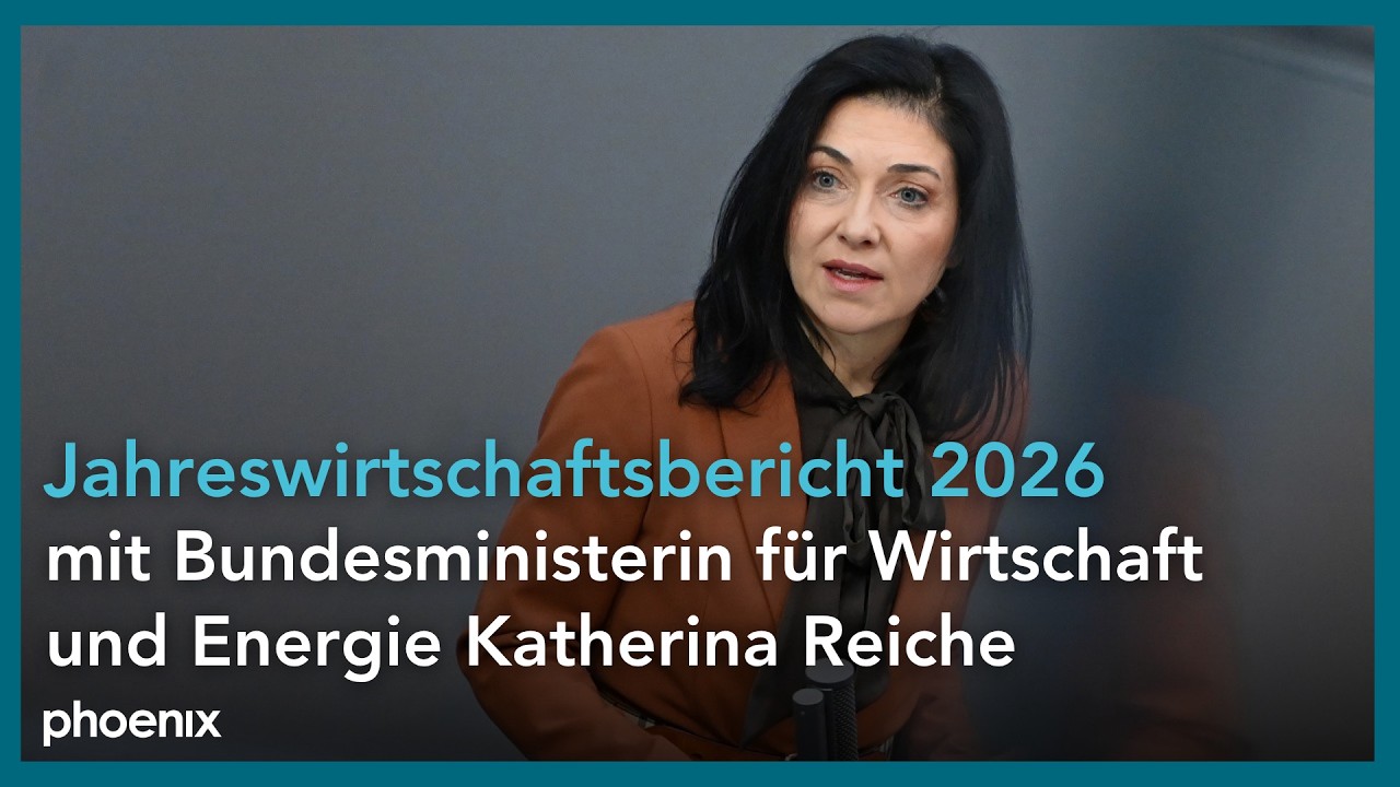 Jahreswirtschaftsbericht 2026: Vorstellung mit Katherina Reiche und Benjamin Weigert | 28.01.26