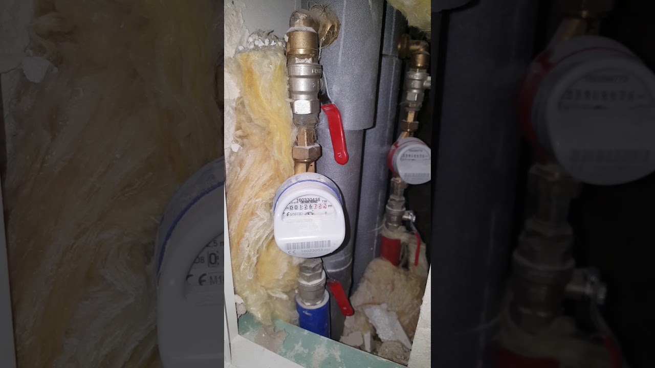 Instalacja wody użytkowej - jak nie wykonywać instalacji - magiczne liczniki wody użytkowej