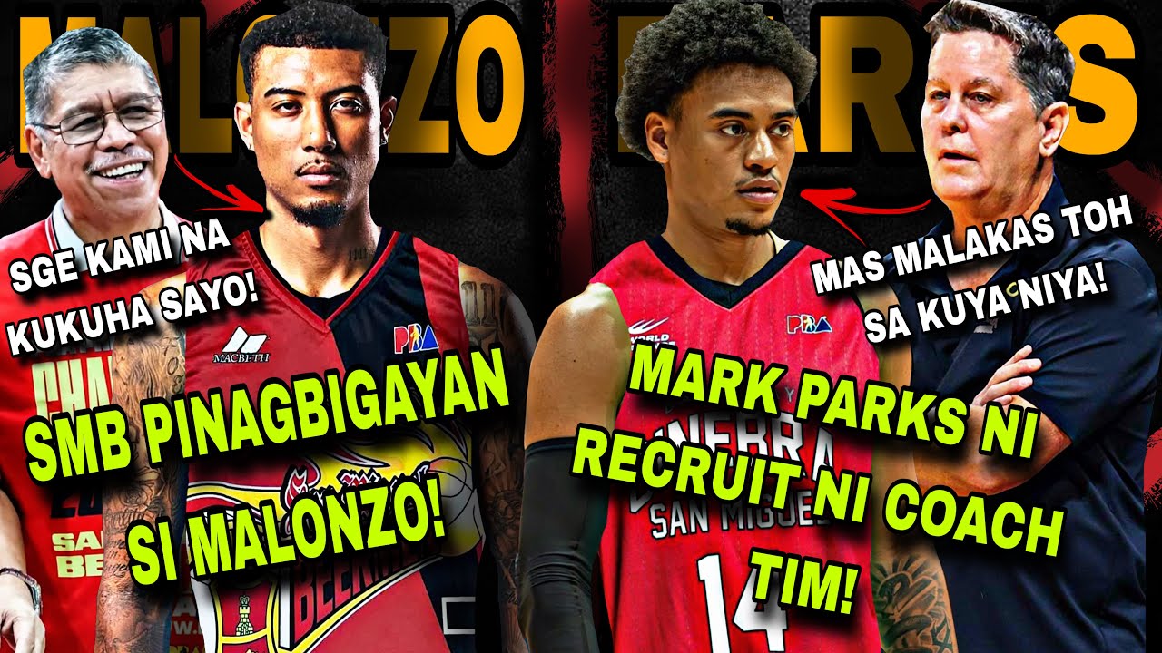 6’4 GUARD MARK PARKS NI RECRUIT NI COACH TIM! | JAMIE MALONZO TINULUNGAN NG SMB MAKABALIK SA PBA!