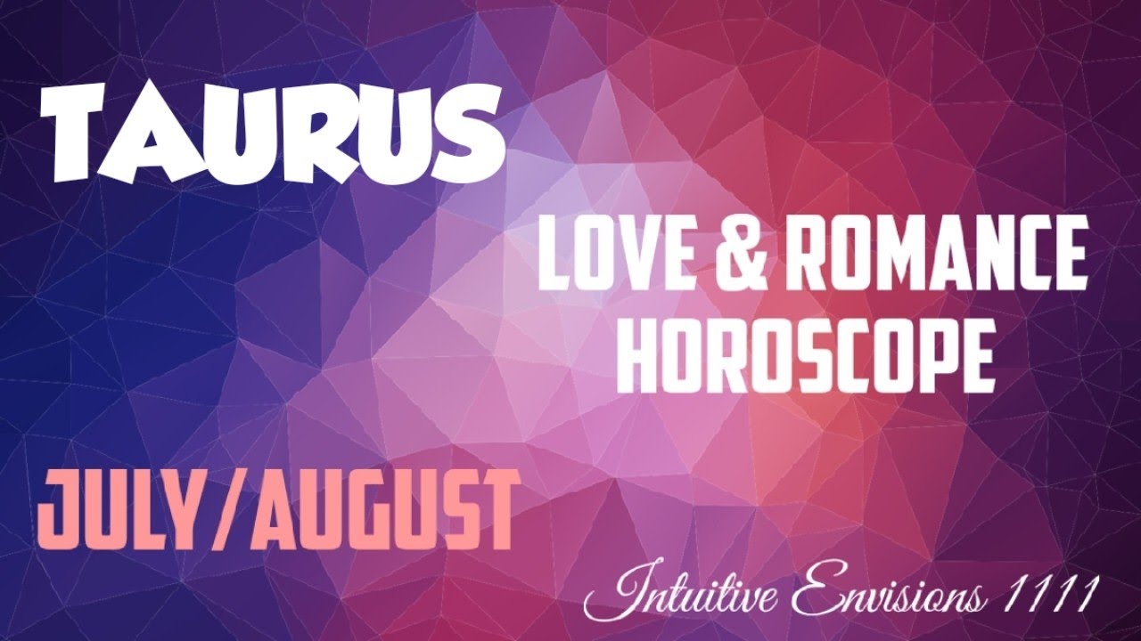 TAURUS  Love ❤ Romance JULY/AUGUST 2020  Horoscope TIRED OF LOSING SLEEP OVER U & WANT 2 MAKE AMENDS