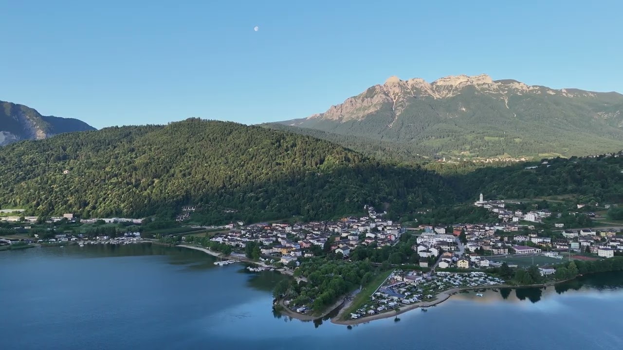 Rundflug &uuml;ber Caldonazzo & See
