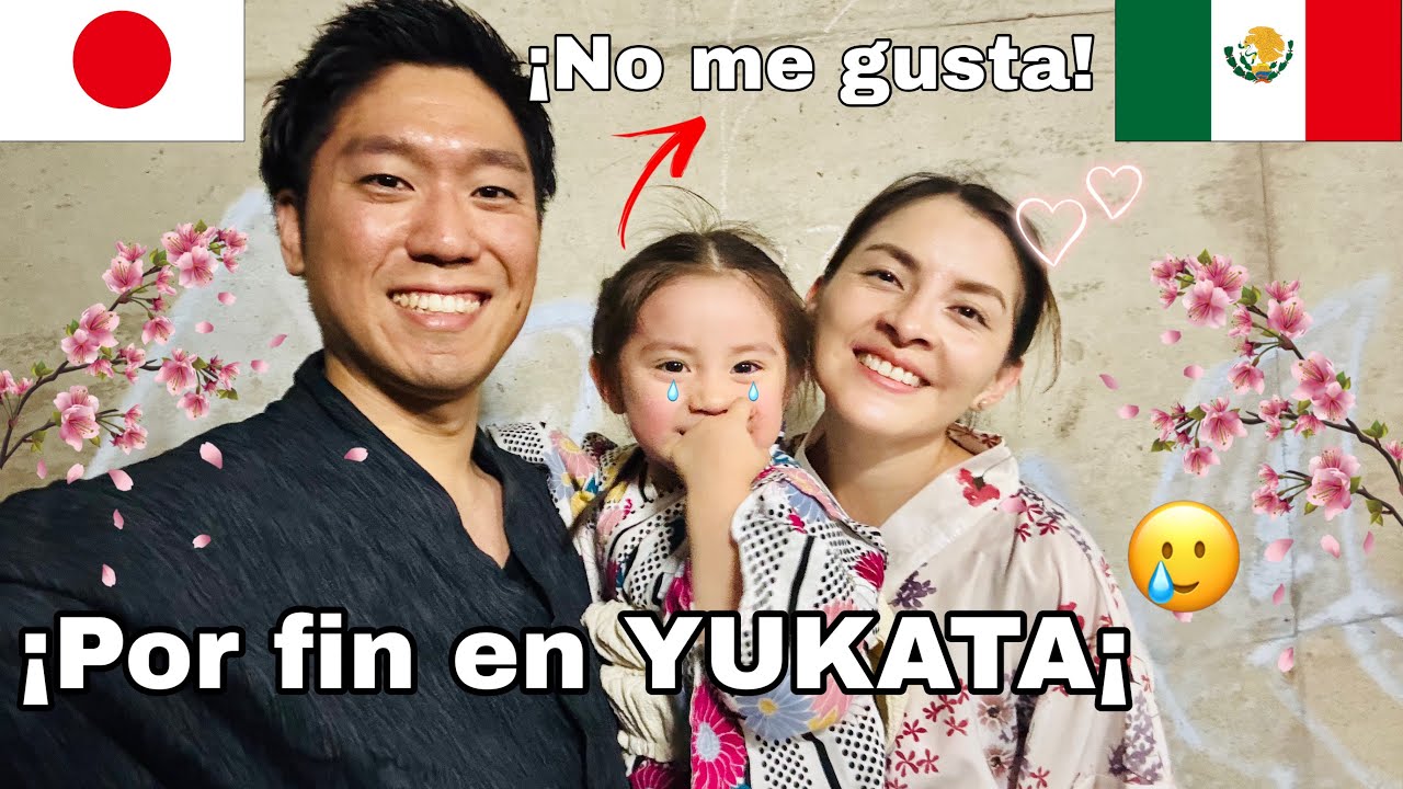 ¡POR FIN USAMOS YUKATAS! pero MI HIJA SE ESPANTÓ OTRA VEZ.
