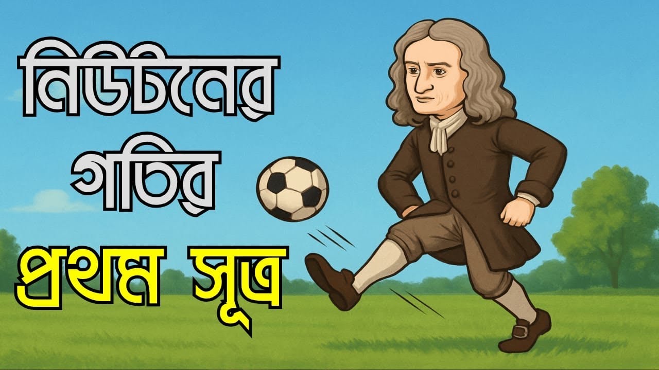 পদার্থবিজ্ঞান | নিউটনের গতির প্রথম সূত্র সহজভাবে বুঝুন | SSC 2026 ফিজিক্স
