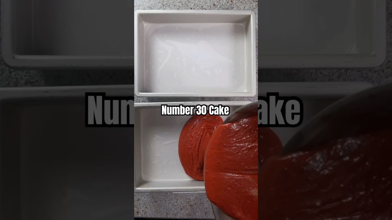 Made this number 30 cake for a friend! #cakedecorating #30thbirthday