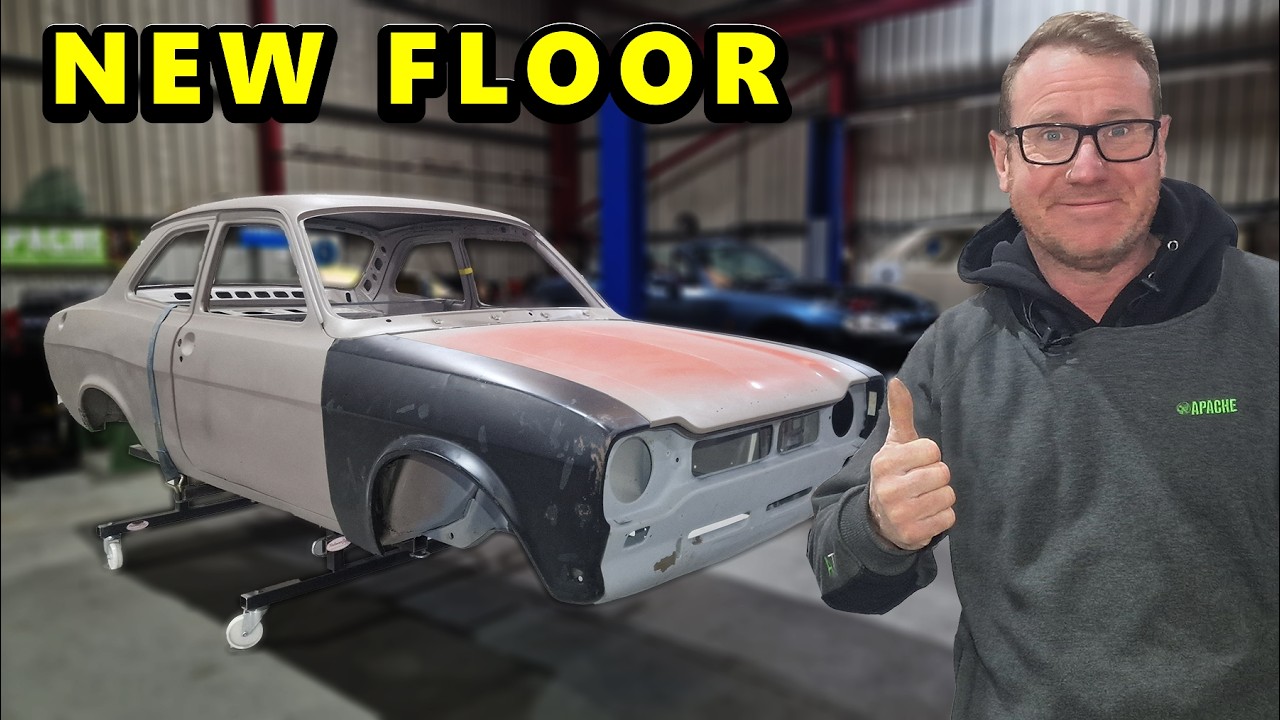 Revive Your Classic : Ultimate Guide to Replacing Floor Pan & Chassis on a MK1 Ford Escort RS2000