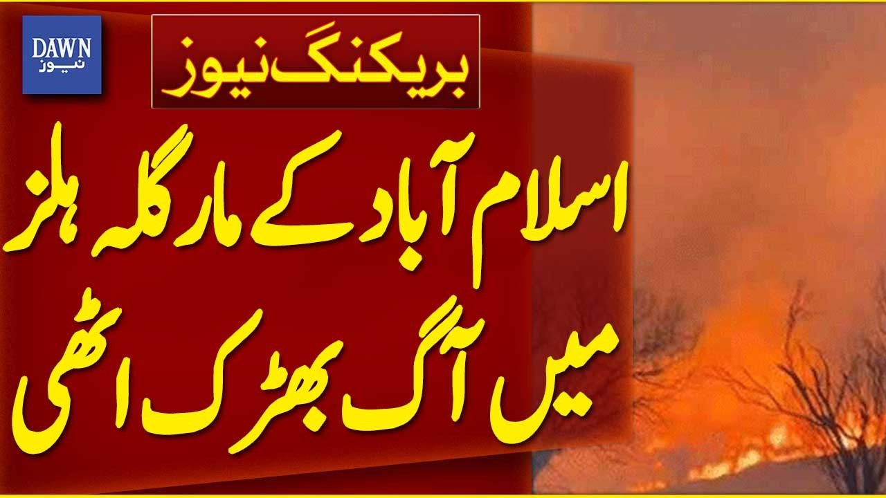 Fire Breaks Out in Margalla Hills, Islamabad | Breaking News | Dawn News