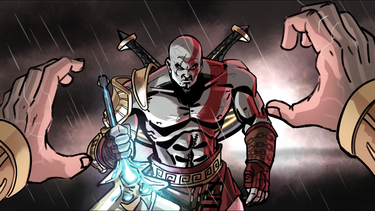 God of War 3 Kratos is Still Absurdly Strong