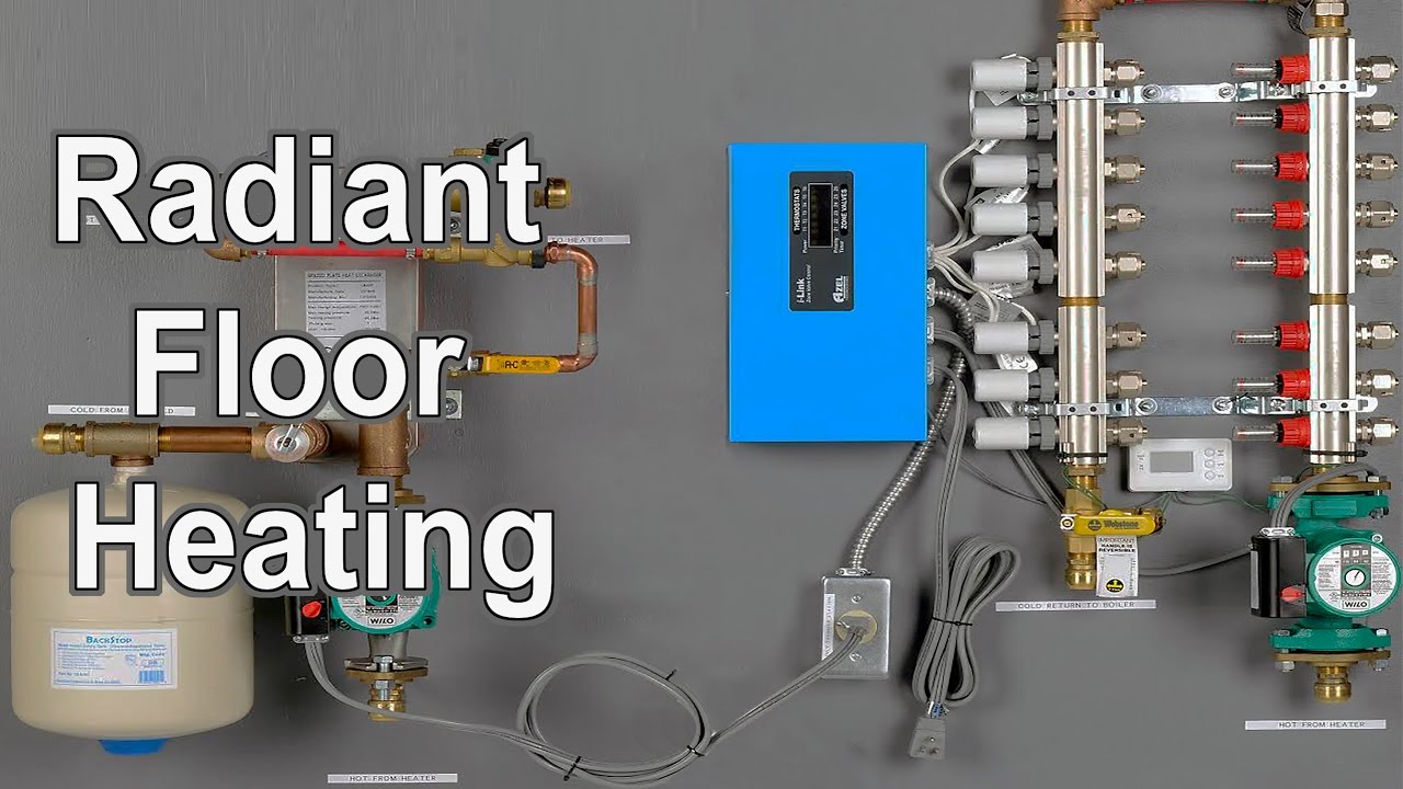 Radiant Floor Heating - diy radiant floor heating - system - kits