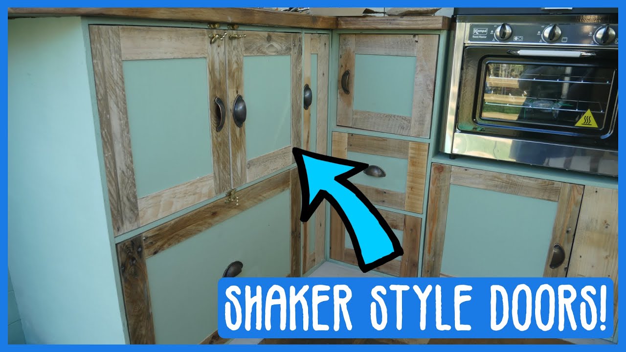 Building Shaker Style Doors, And Fitting Them | VAN BUILD UK