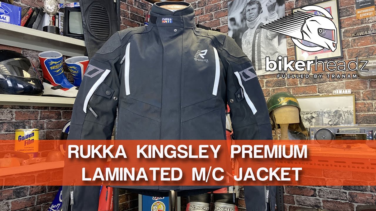 Rukka Kingsley Premium Laminated GTX Motorcycle Jacket 4K Video | BikerHeadz.co.uk