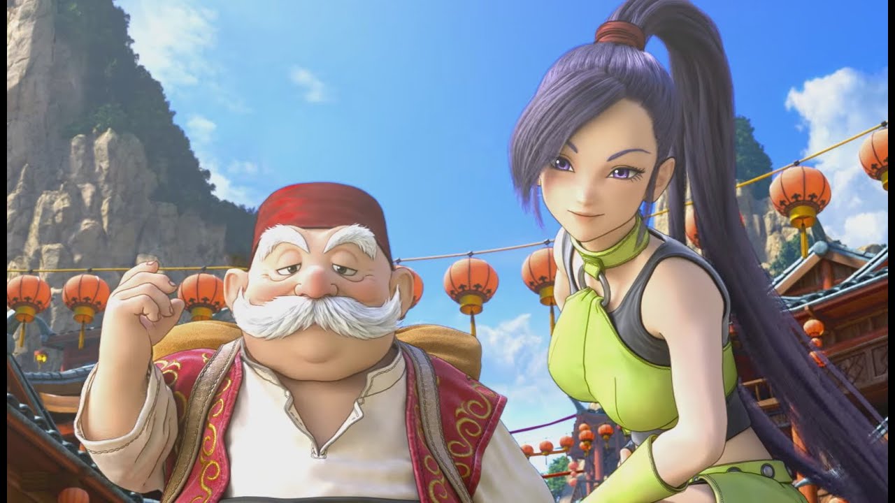 Dragon Quest XI : Le début et  la fin du Dragon Tatsunaga.