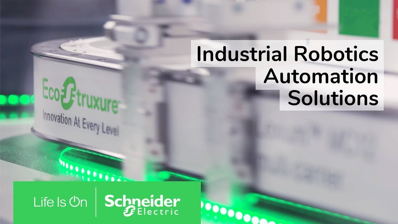Integrated industrial robotic solutions from one single source provider | Schneider Electric