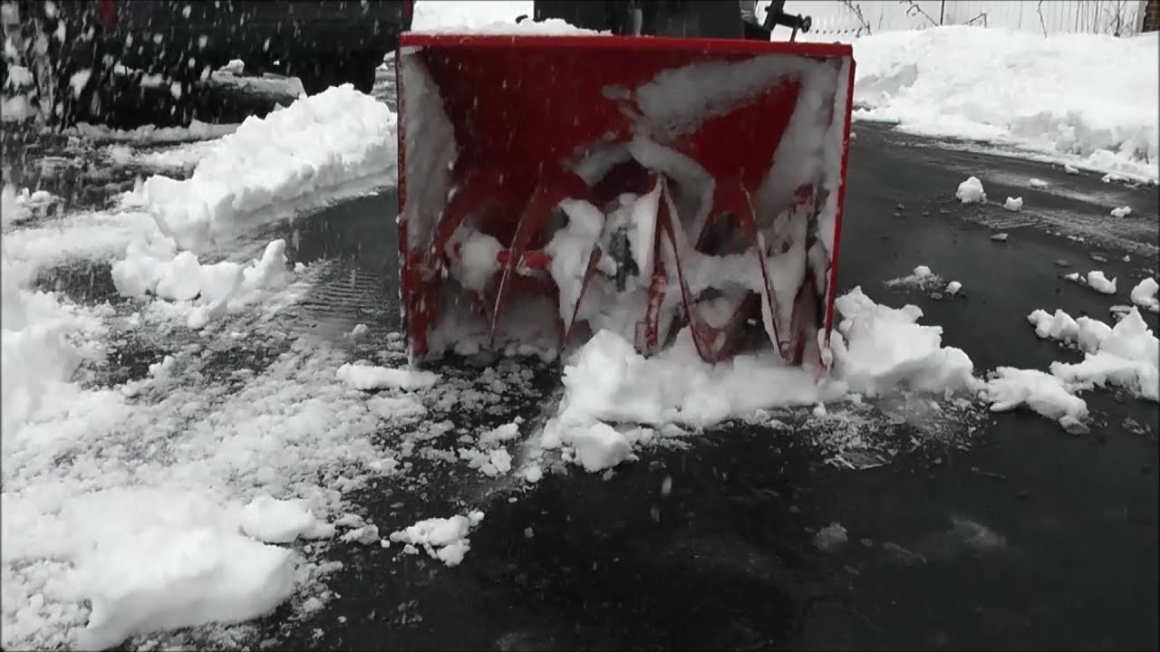 MTD by Yard Machines track drive 2 stage snowblower tour and demo