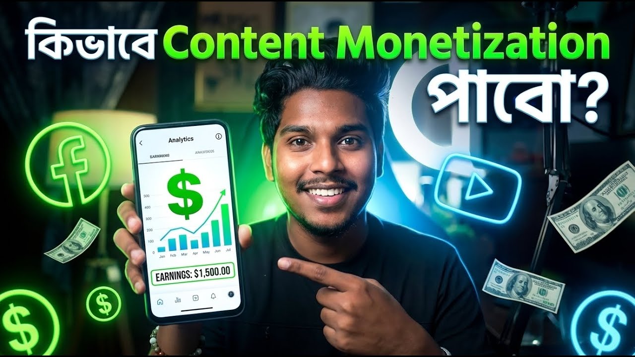 Facebook  এই ৩টা কাজ করলেই Monetization Approve😱 | Facebook Content Monetization কী ভাবে পাবো🔥