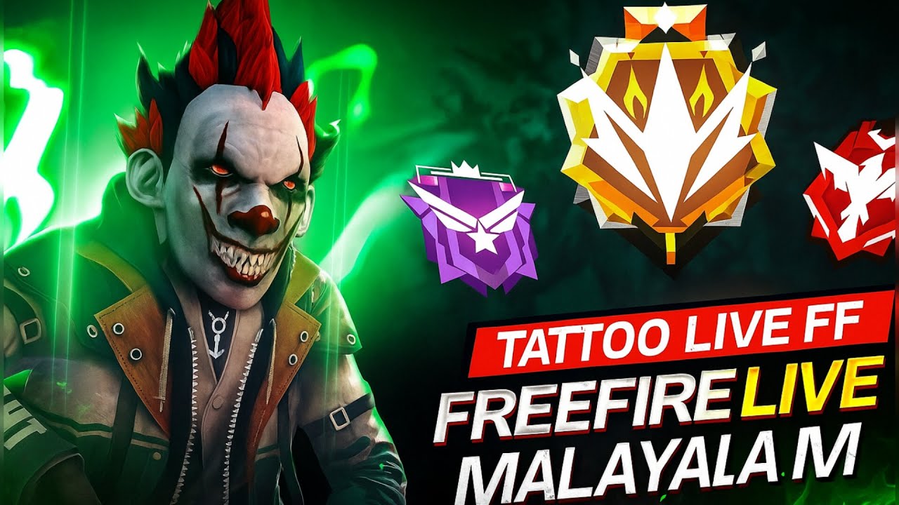 🔴LIVE🔴FREEFIRE LIVE MALAYALAM😸UNLIMITED CUSTOM ROOMS&TEAMCODES📈🗿#freefirelive @akzshorts1