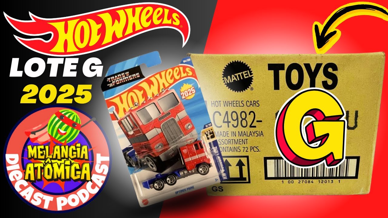 LOTE G ABERTURA DE CAIXA DE MINIATURAS HOT WHEELS