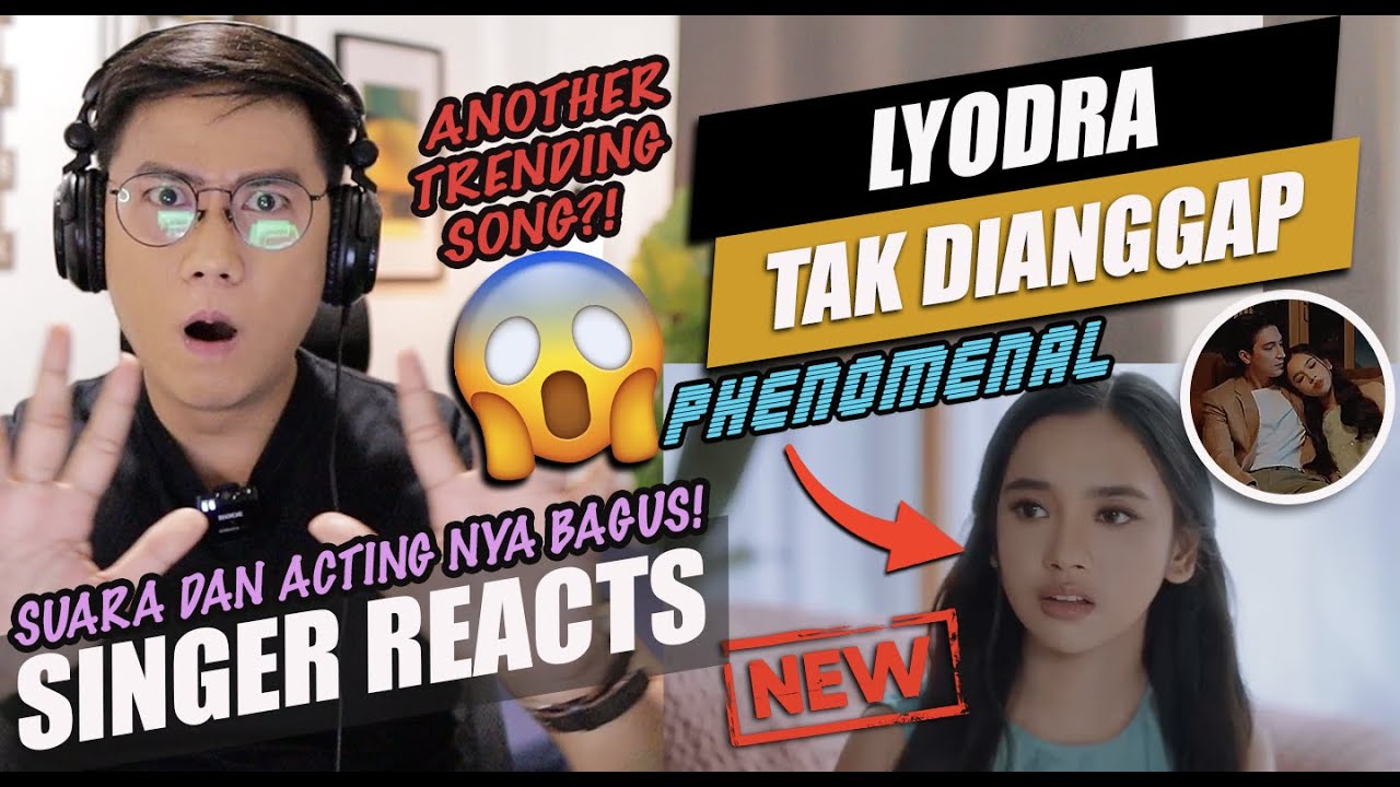 Lyodra - Tak Dianggap (Official Music Video) | SINGER REACTION