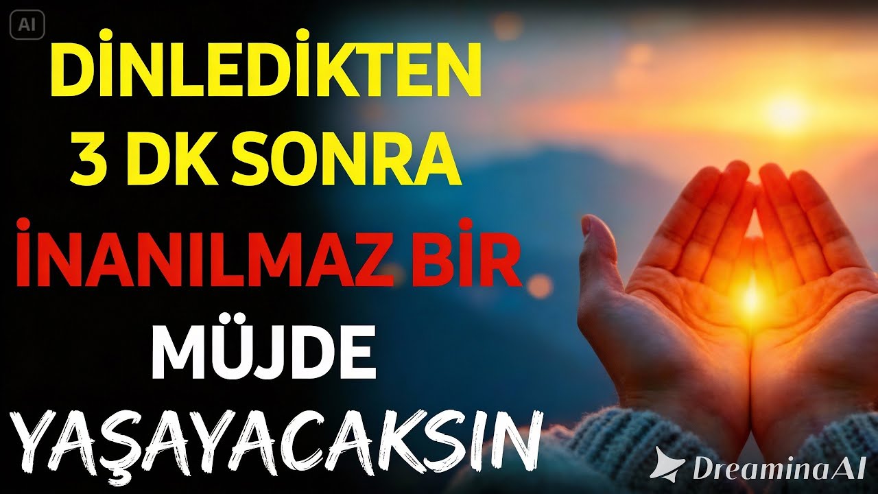 ✨️Bu Salavatı Dinledikten 3 DK Sonra Hayatınızı Değiştirecek Bir Müjdeye Hazır Olun!✨️
