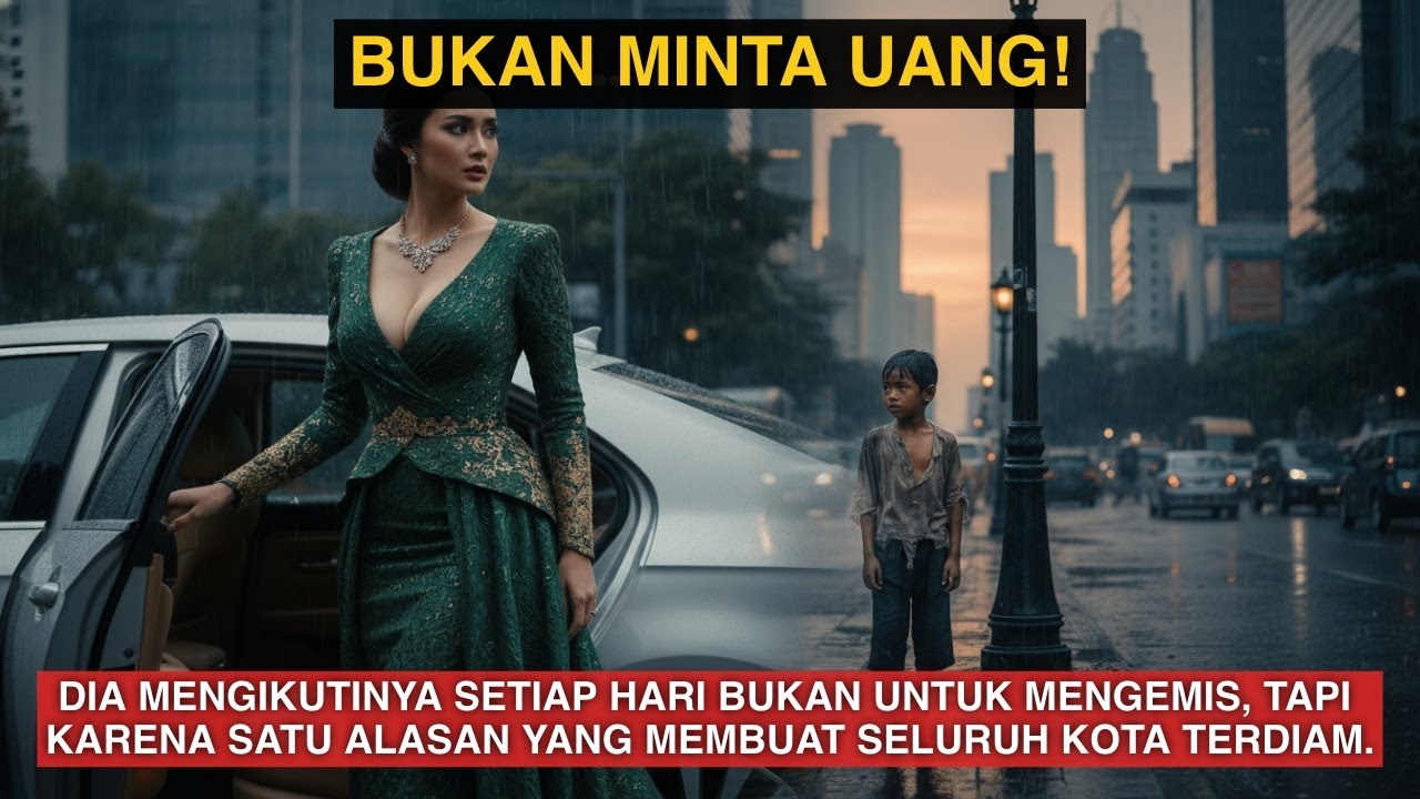 7 Hari Diikuti Bocah Kumal, Wanita Kaya Ini Menangis Histeris Saat Tahu Alasannya
