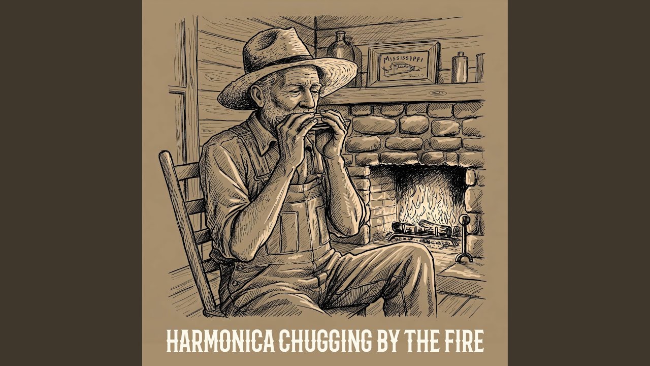 Harmonica Chugging by the Fire