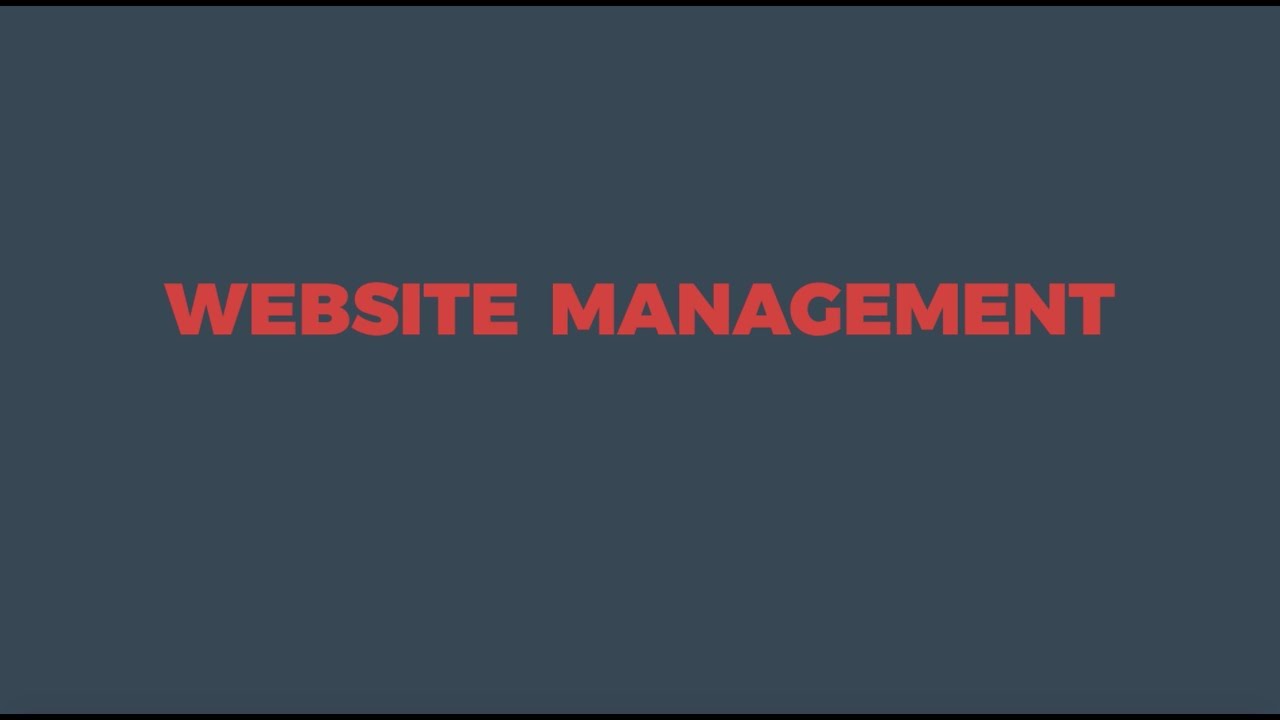 Website Management for Equipment Dealers by Team SI