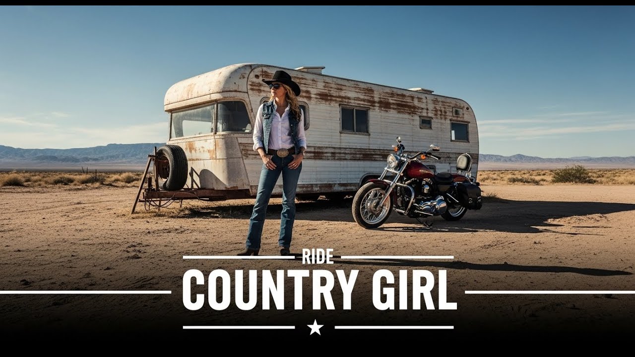 Cowgirl Desert Ride – Country Tunes for Open Roads 🌵🏍️ #cowgirlvibes