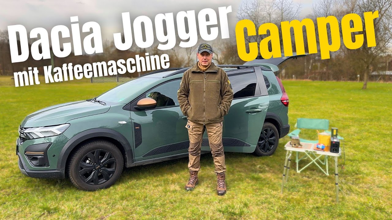 Leben im Dacia Jogger MicroCamper & Lagerfeuer