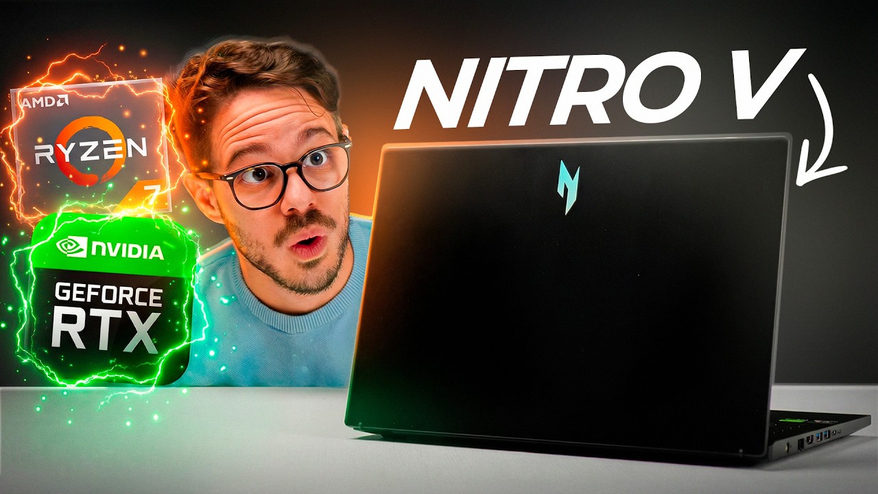 CHEGOU! Novo Acer Nitro V RTX 4050 e Ryzen 7 - BOM Notebook, MAS...