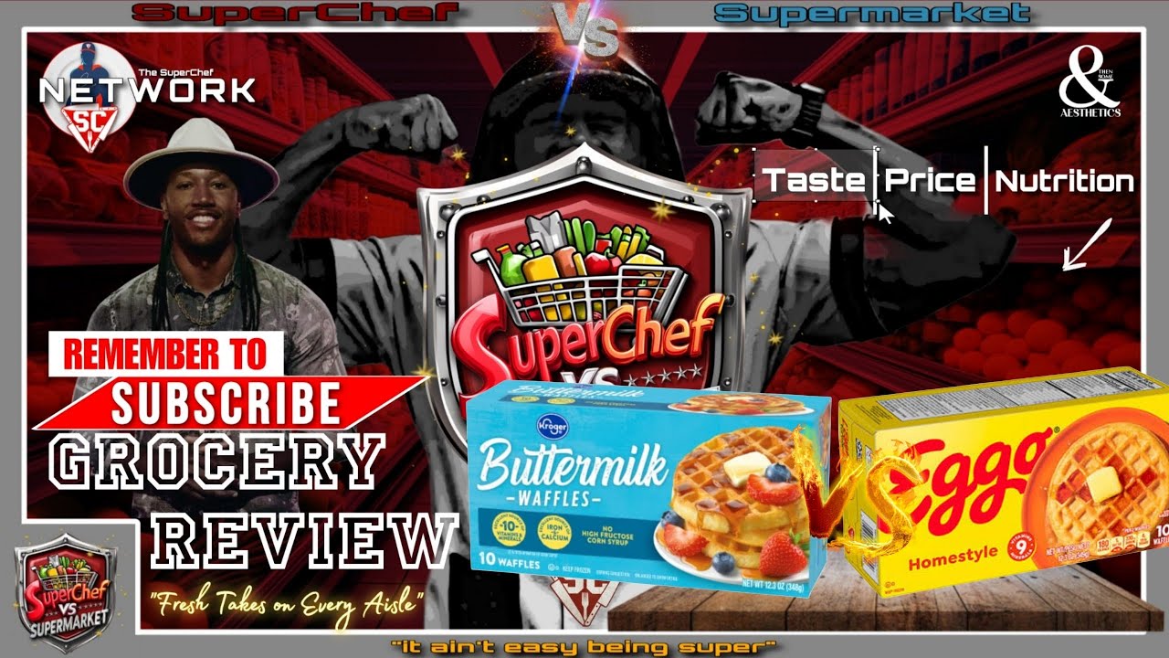 KROGER vs KELLOGG'S: The BATTLE of the BRANDS! SuperChef vs Supermarket