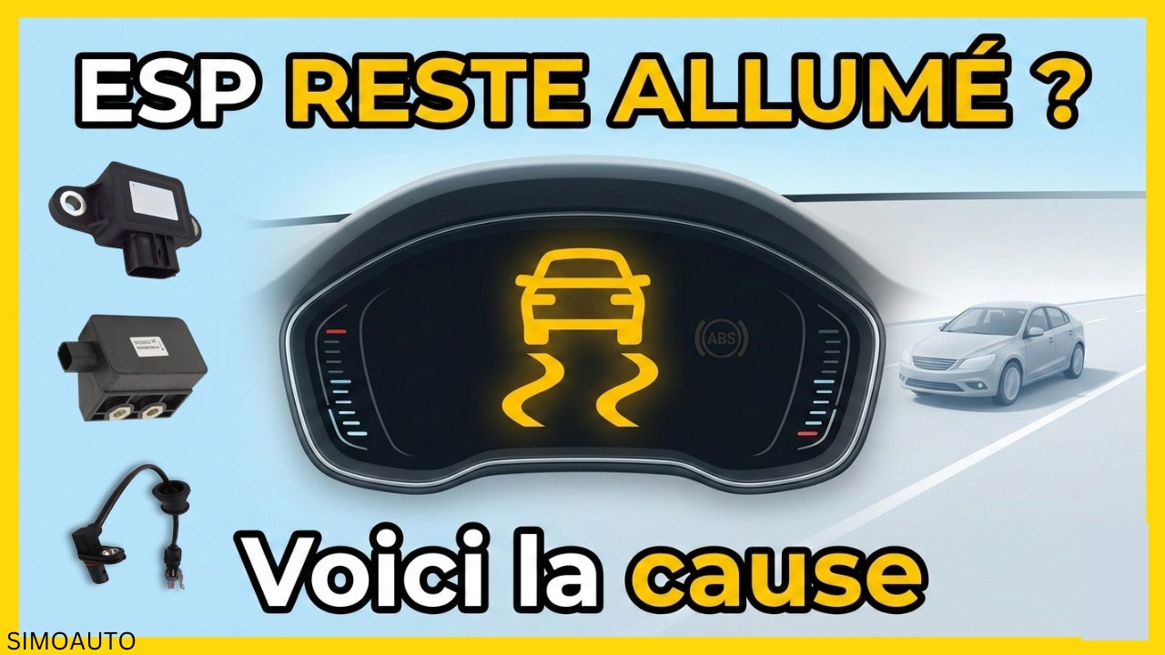 Voyant ESP allumé après démarrage ? Voici pourquoi