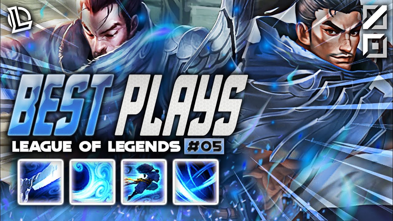 YASUO MONTAGE #5 - BEST PLAYS | Ez LoL Plays