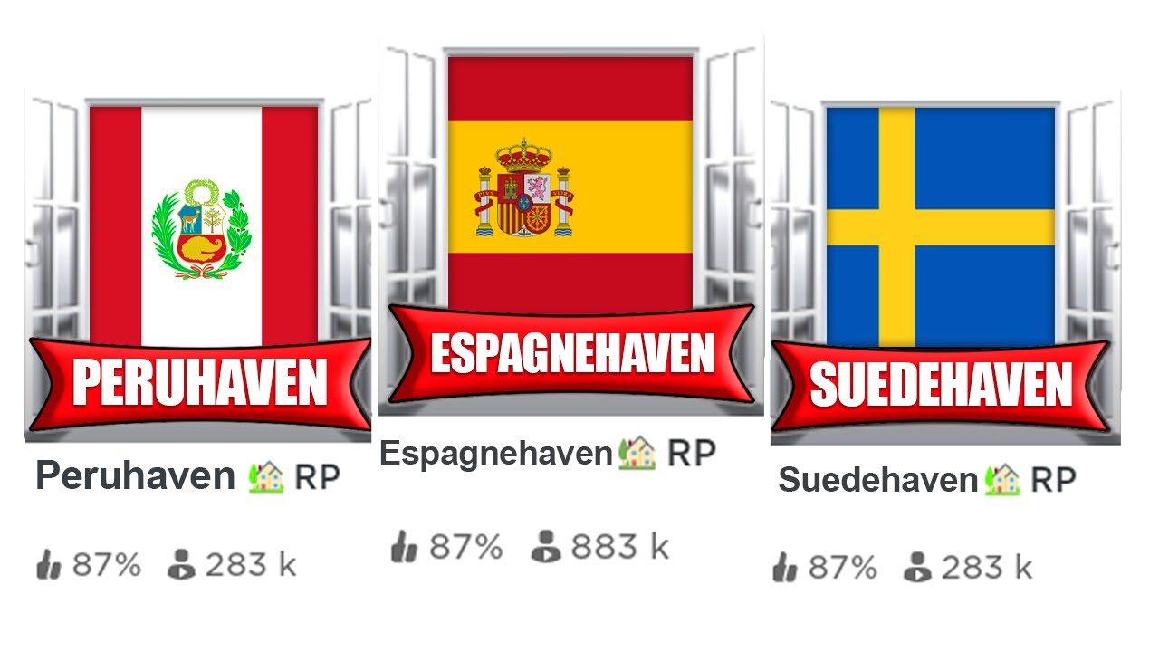 J'AI TESTÉ LES BROOKHAVEN D'AUTRES PAYS SUR ROBLOX