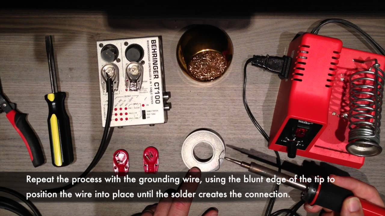 Soldering Pancake Plugs