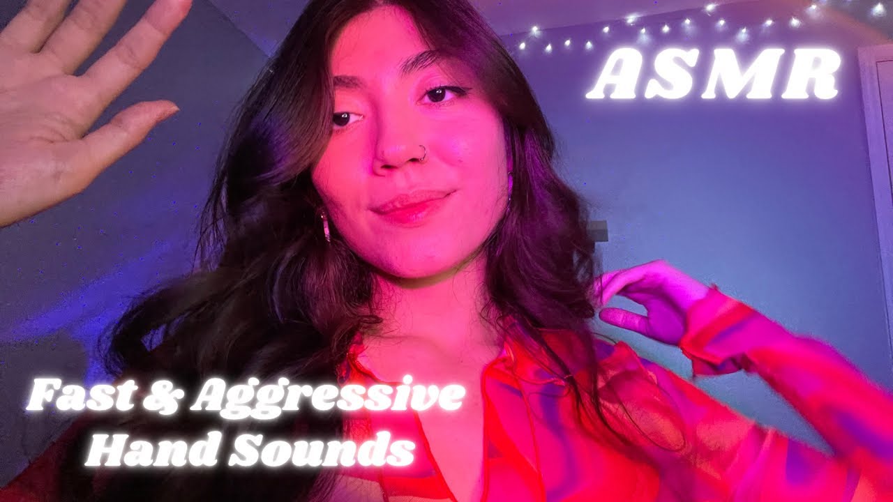 ASMR | Fast Hand Sounds & Movements 🫶🏻✨