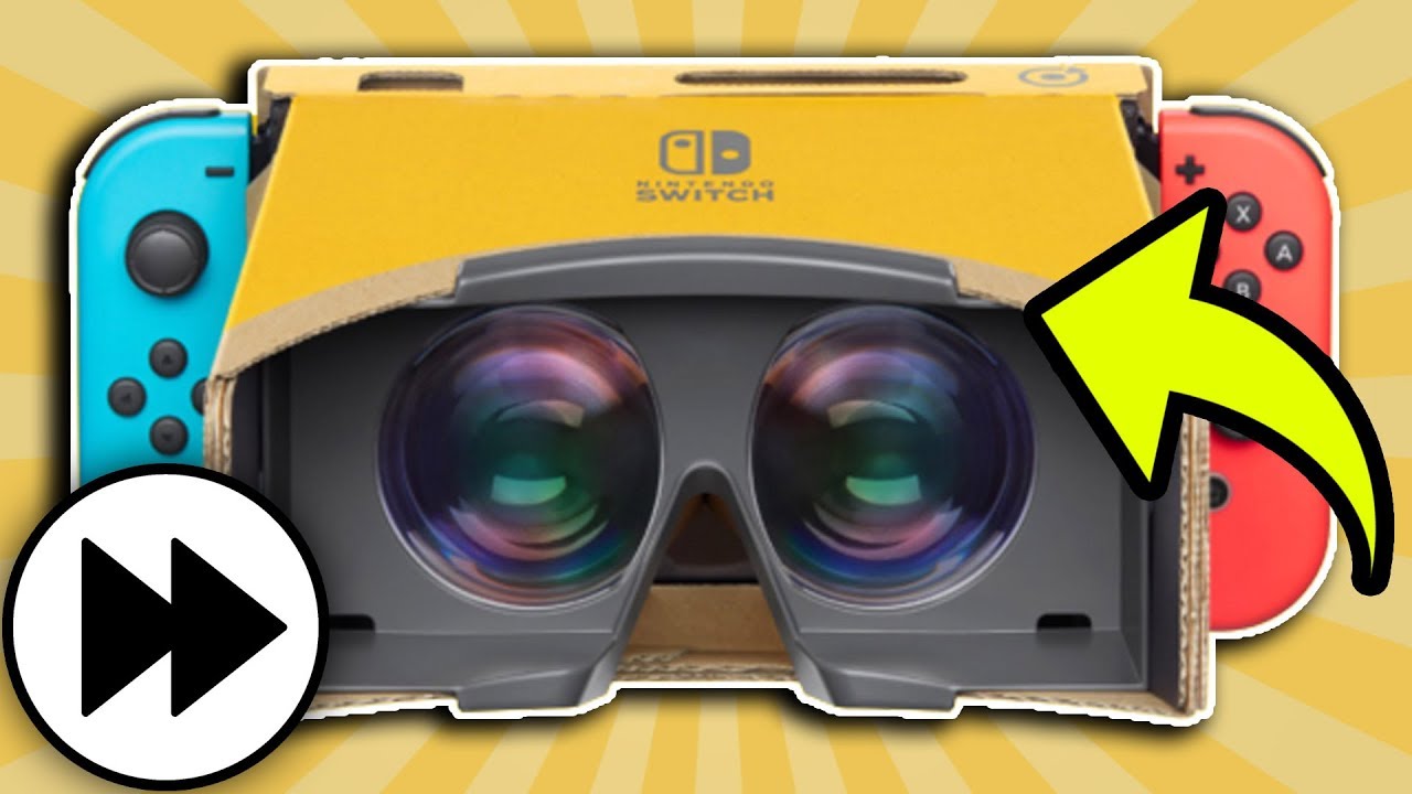 How To Build the Nintendo Labo Toy-Con VR Goggles! ⏩ 5X FASTER! ⏩