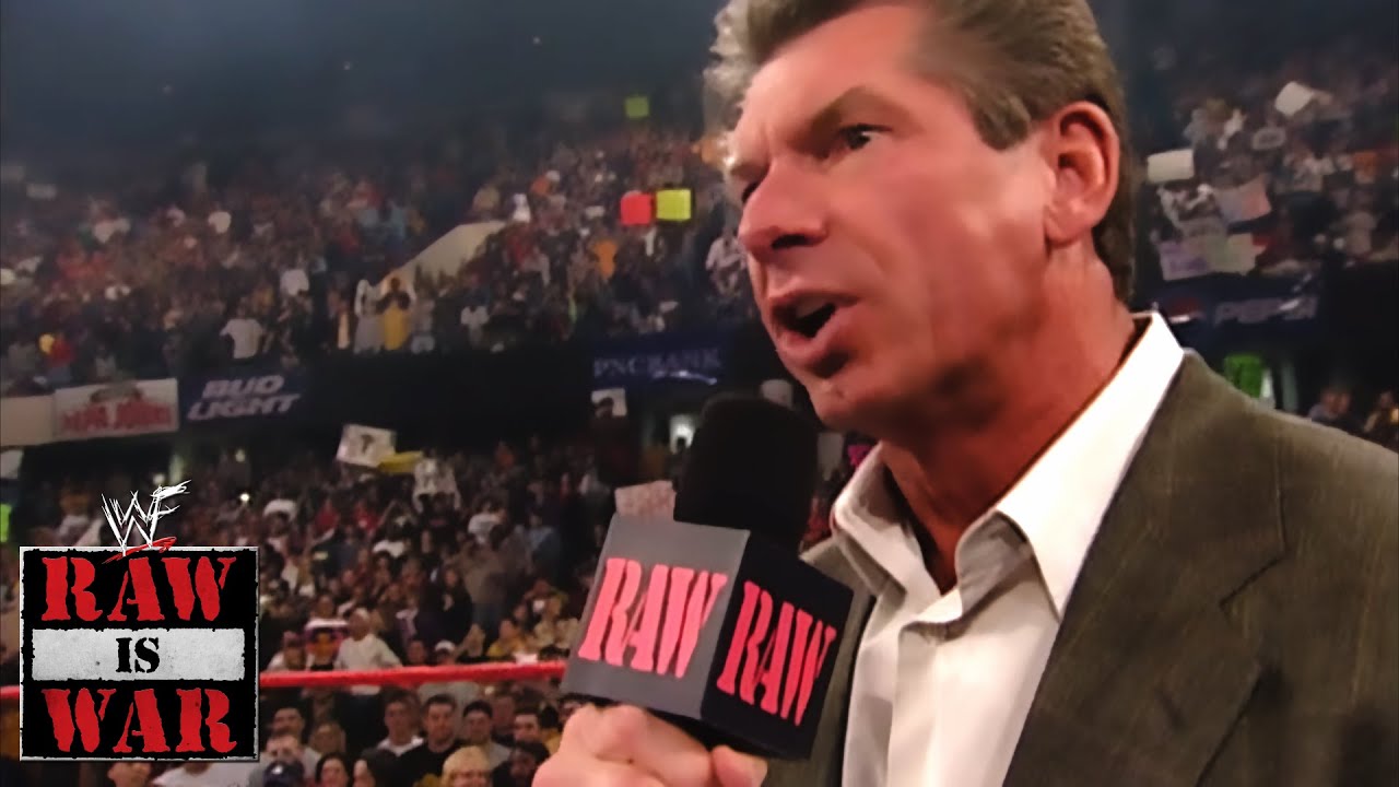 Vince Mcmahon Selects Members Of Team WWF Part 1 - RAW IS WAR