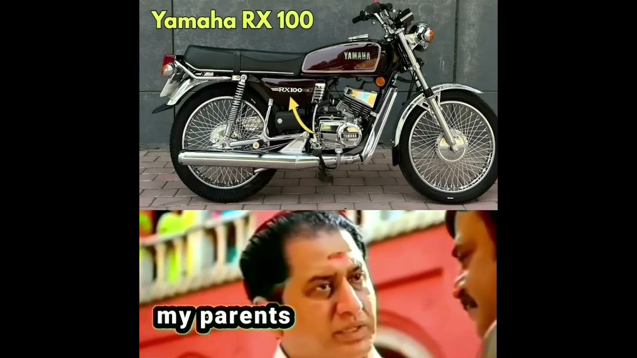 Yamaha RX 100 2026   parents telling me🥺all boys running funny