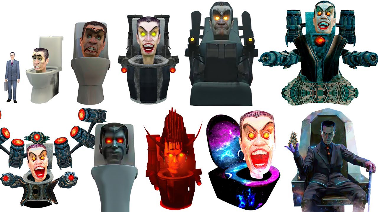 Niveles de Poder de G-MAN (Skibidi Toilet Actualizado)