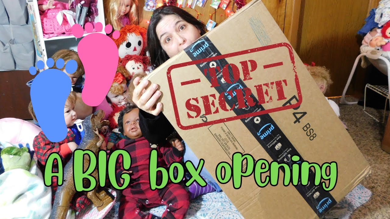 A BIG box  Reveal ! Boy or Girl ....#doll  #dollcollector  #reborncommunity